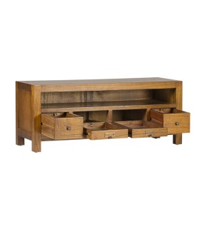 MUEBLE DE TV MADERA VERDE ORIENT