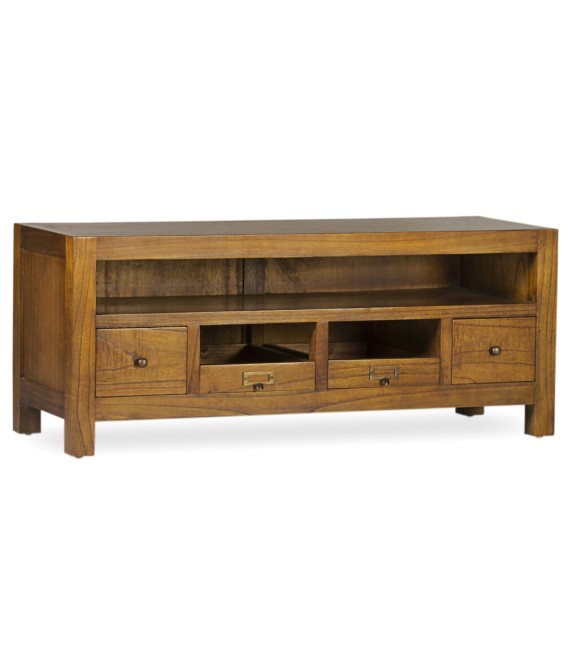 MUEBLE DE TV MADERA VERDE ORIENT