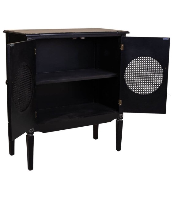 TAQUILLÓN SERLOC MADERA Y RATÁN MDMHOGAR