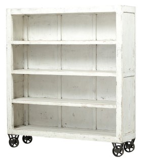 LIBRERÍA ANTREA MADERA Y METAL 