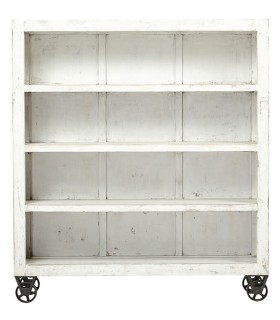 LIBRERÍA ANTREA MADERA Y METAL 