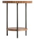 MESITA AUXILIAR ASROA MADERA Y METAL 