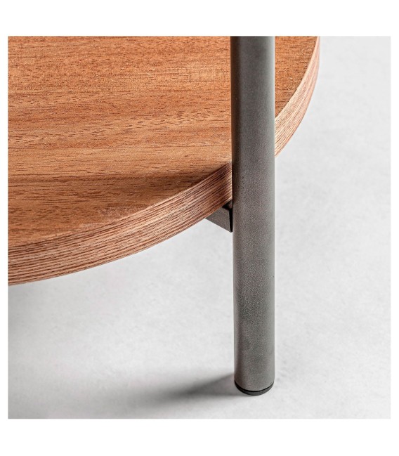 MESITA AUXILIAR ASROA MADERA Y METAL 