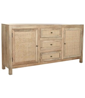 APARADOR TERRANCE MADERA Y RATÁN MDMHOGAR