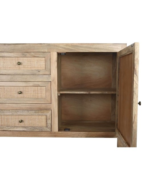 APARADOR TERRANCE MADERA Y RATÁN MDMHOGAR