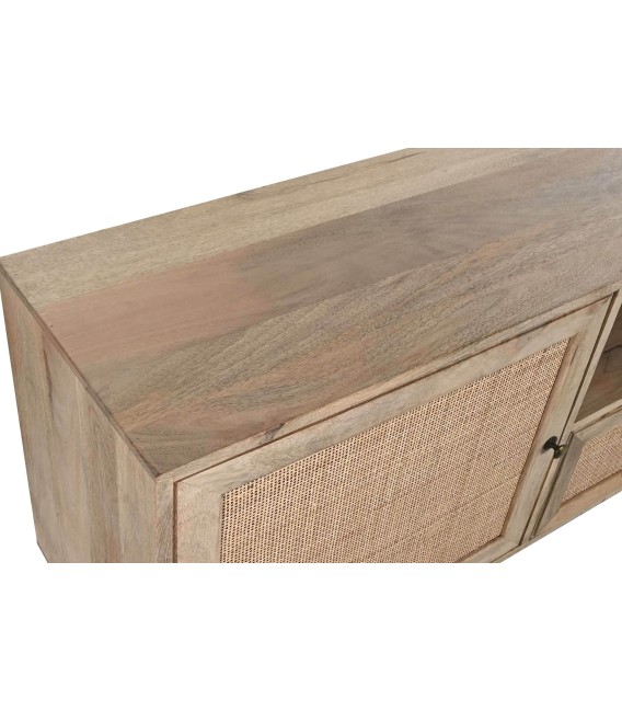 MUEBLE DE TV TERRANCE MADERA Y RATÁN MDMHOGAR