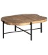 MESA DE CENTRO GIEN MADERA Y METAL