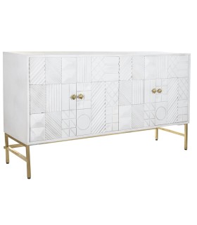 APARADOR TIAZCA MADERA Y METAL 