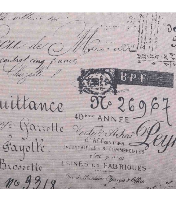 SILLÓN LETRAS MADERA Y TEXTIL 