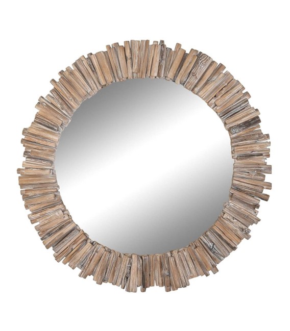 ESPEJO TRONCOS MADERA 