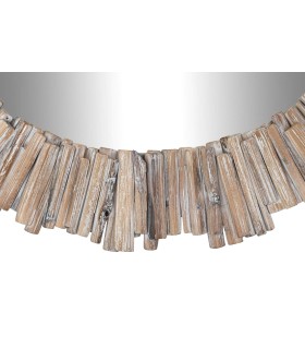 ESPEJO TRONCOS MADERA 