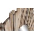 ESPEJO TRONCOS MADERA 