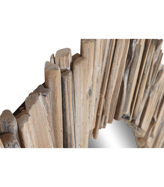 ESPEJO TRONCOS MADERA 