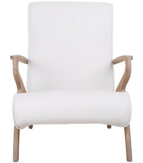 SILLÓN FALAE MADERA Y TEXTIL 