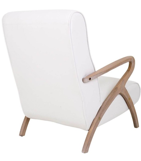 SILLÓN FALAE MADERA Y TEXTIL 