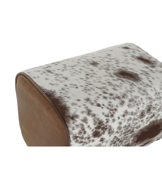 TABURETE MILWAKEE  MADERA Y PIEL 