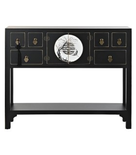 CONSOLA GRANDE MAGNOLIA NEGRA