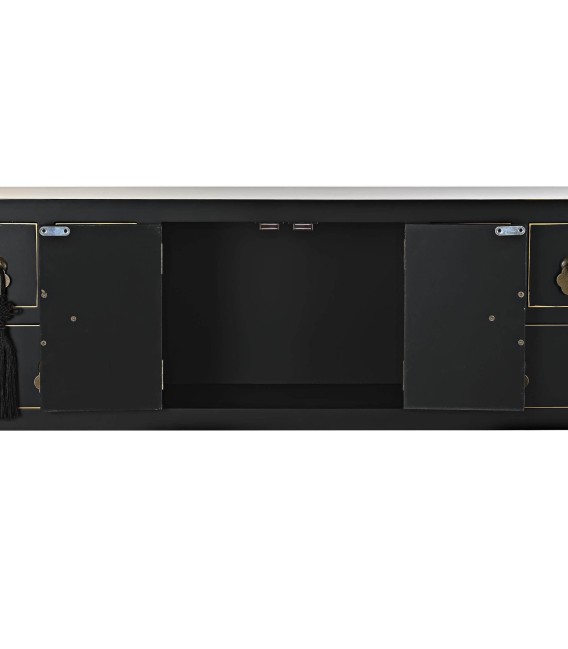 CONSOLA GRANDE MAGNOLIA NEGRA