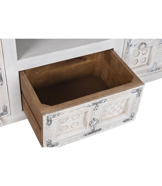 MUEBLE DE TV BENARES MADERA Y METAL 