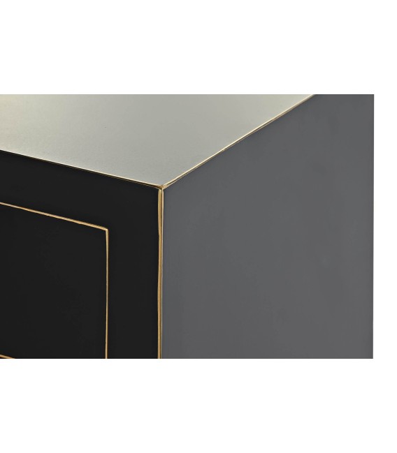 MESITA DE NOCHE MAGNOLIA NEGRA