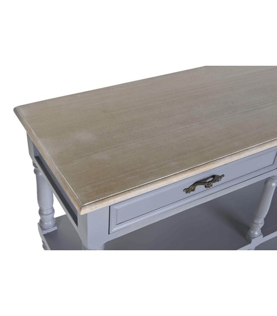 LIBRERÍA BAJA GUIMARAES MADERA GRIS MDMHOGAR