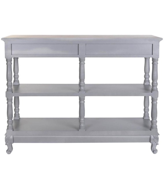 LIBRERÍA BAJA GUIMARAES MADERA GRIS MDMHOGAR