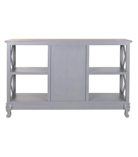 LIBRERÍA BAJA 1 GUIMARAES MADERA GRIS MDMHOGAR