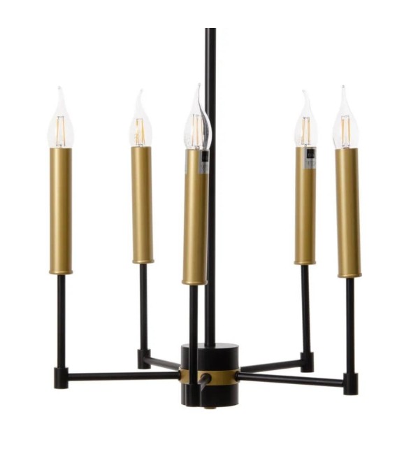 LÁMPARA DE TECHO SHERLOCK METAL 