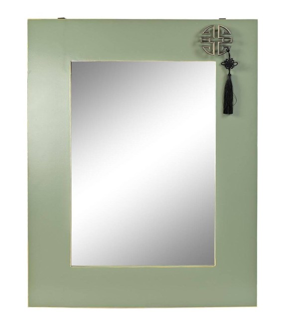 ESPEJO MAGNOLIA VERDE 