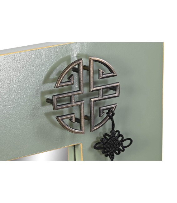 ESPEJO MAGNOLIA VERDE 