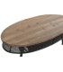 MESA DE CENTRO CAMPARI METAL Y MADERA 