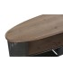 MUEBLE DE TV CAMPARI METAL Y MADERA 