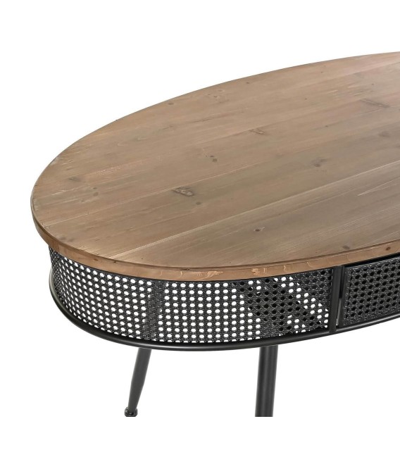 ESCRITORIO CAMPARI METAL Y MADERA 