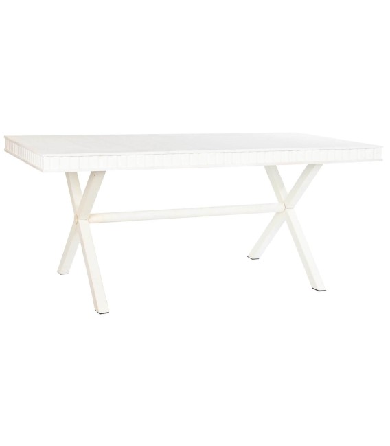 MESA DE COMEDOR BRUMAS MADERA Y METAL 