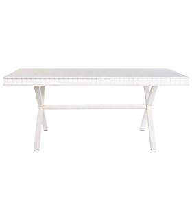MESA DE COMEDOR BRUMAS MADERA Y METAL 