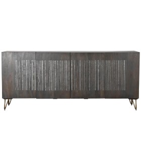 APARADOR LIDEA MADERA Y METAL 