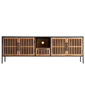 MUEBLE DE TV FAGEN MADERA Y METAL 
