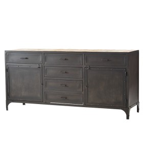 APARADOR NUBILA METAL Y MADERA 