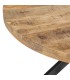 MESA DE COMEDOR SHERLOCK MADERA Y METAL 