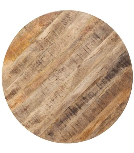 MESA DE COMEDOR SHERLOCK MADERA Y METAL 