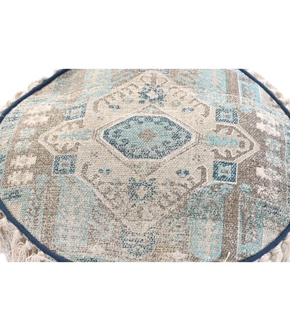 PUF MALENCA AZUL FLECOS