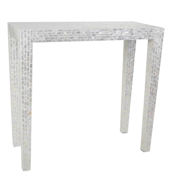 CONSOLA LOSAS CAPIZ BLANCA