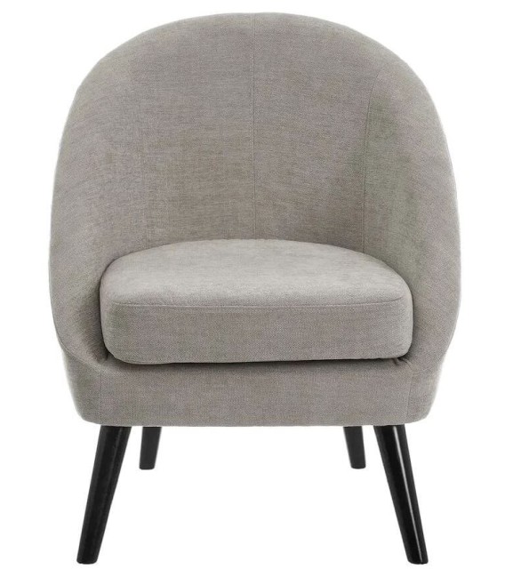 SILLÓN ALAMERO TEXTIL GRIS 