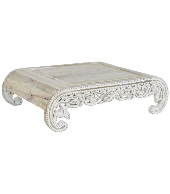 MESA DE CENTRO OPIUN TALLA MADERA