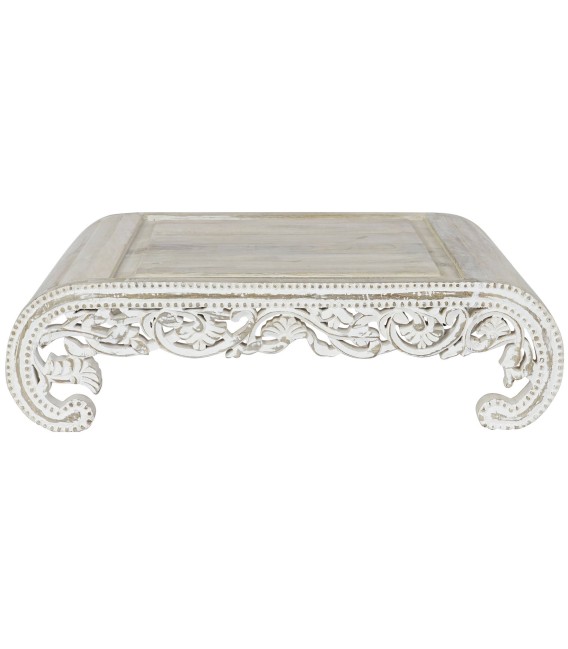 MESA DE CENTRO OPIUN TALLA MADERA
