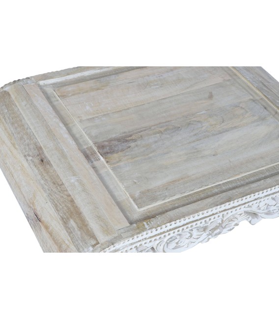 MESA DE CENTRO OPIUN TALLA MADERA