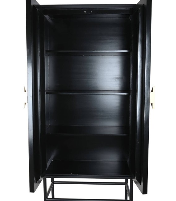 ARMARIO ALACENA HUERSO ALTO MADERA MDF METAL Y HUESO 