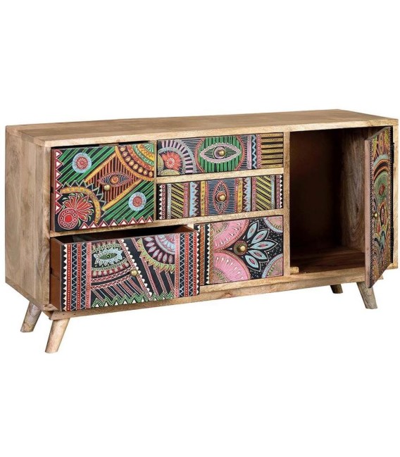 CÓMODA ARAPEA COMBINDA MADERA 