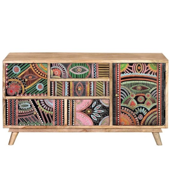 CÓMODA ARAPEA COMBINDA MADERA 