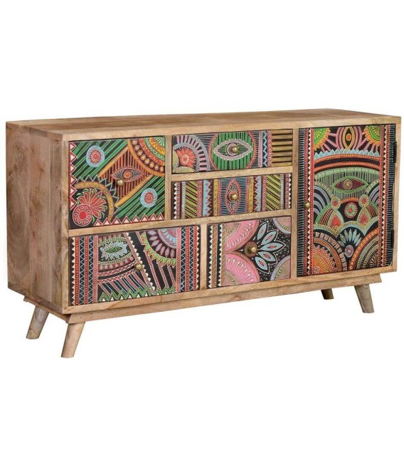 CÓMODA ARAPEA COMBINDA MADERA 